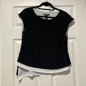 WHBM asymmetrical blouse